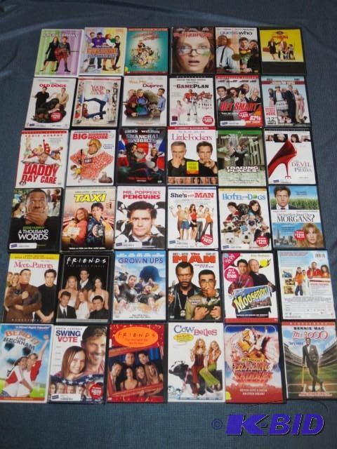 Assortment of DVDs, 36 total, see ...