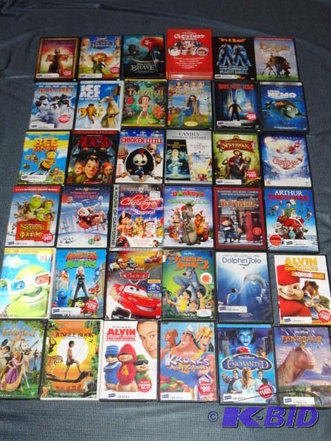 Assortment of DVDs, 36 total, see ...
