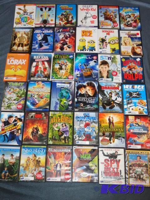 Assortment of DVDs, 36 total, see ...
