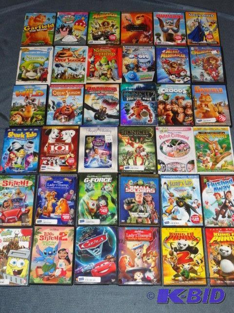 Assortment of DVDs, 36 total, see ...