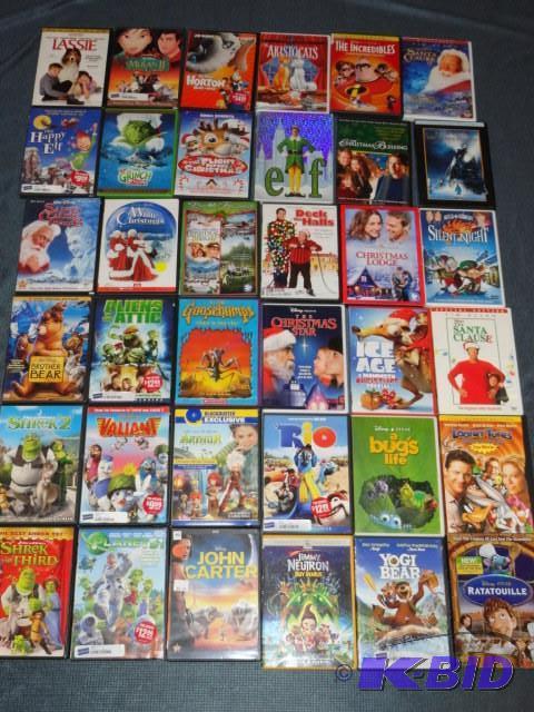 Assortment of DVDs, 36 total, see ...
