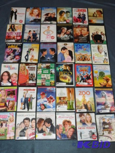 Assortment of DVDs, 36 total, see ...
