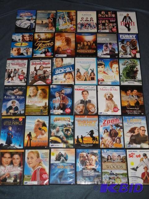 Assortment of DVDs, 36 total, see ...