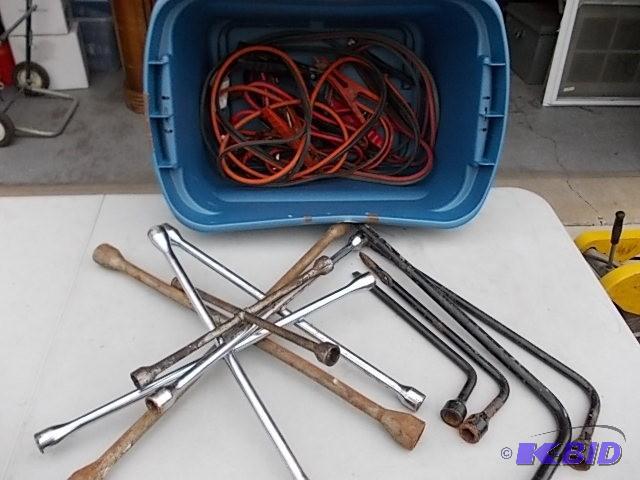Lot Of Tire Irons, T-Bar Tire Irons...
