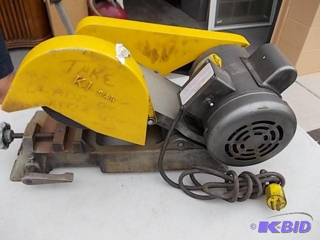 110 Volt Cut-Off Saw Works...