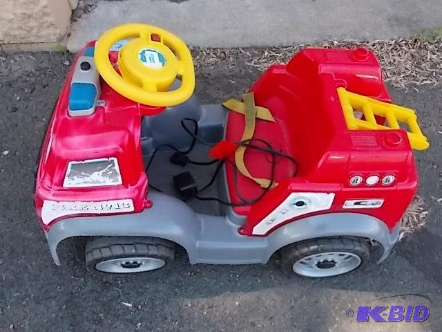 Fire Truck&nbspRide-On Toy With Ba...