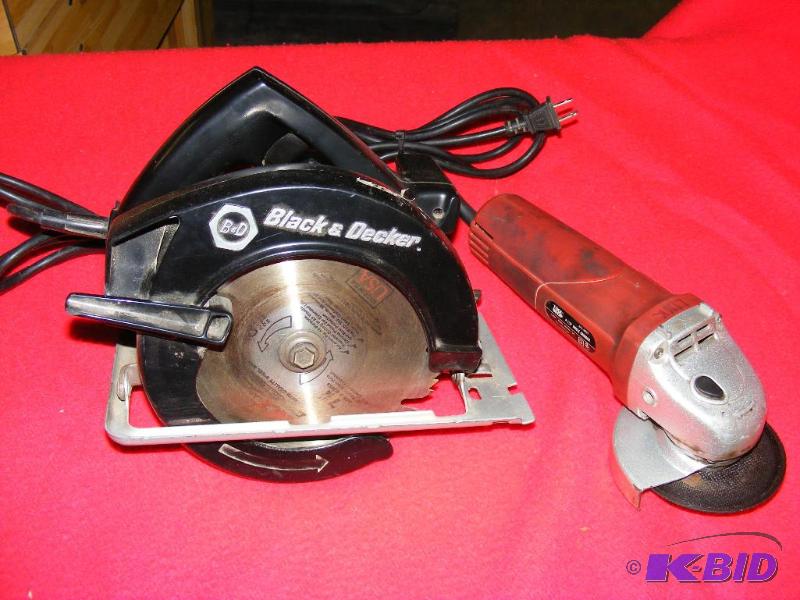 lot 191 image: Black & Decker 7 14 Circular...