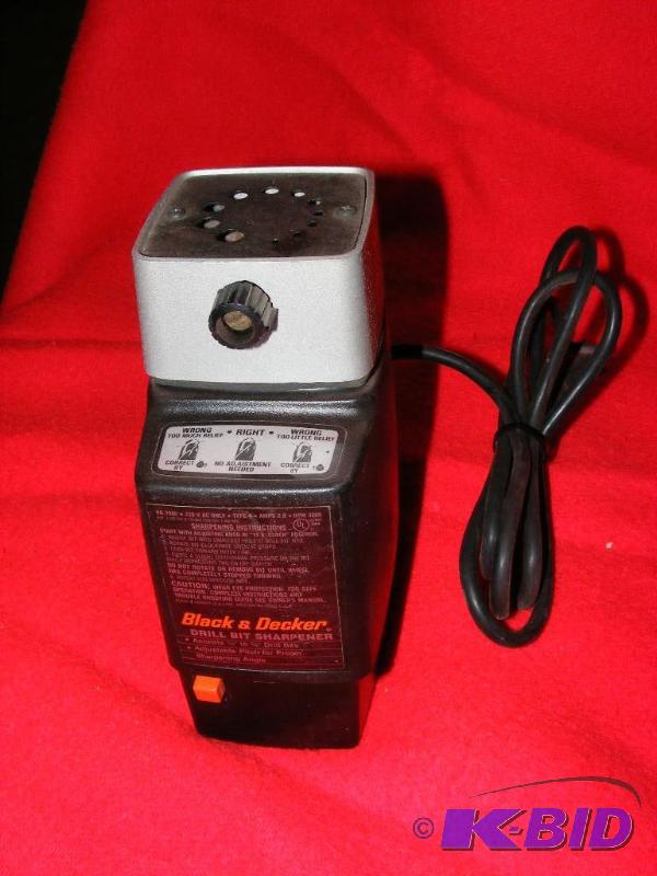 lot 192 image: Black and Decker Drill Bit Sharpene...