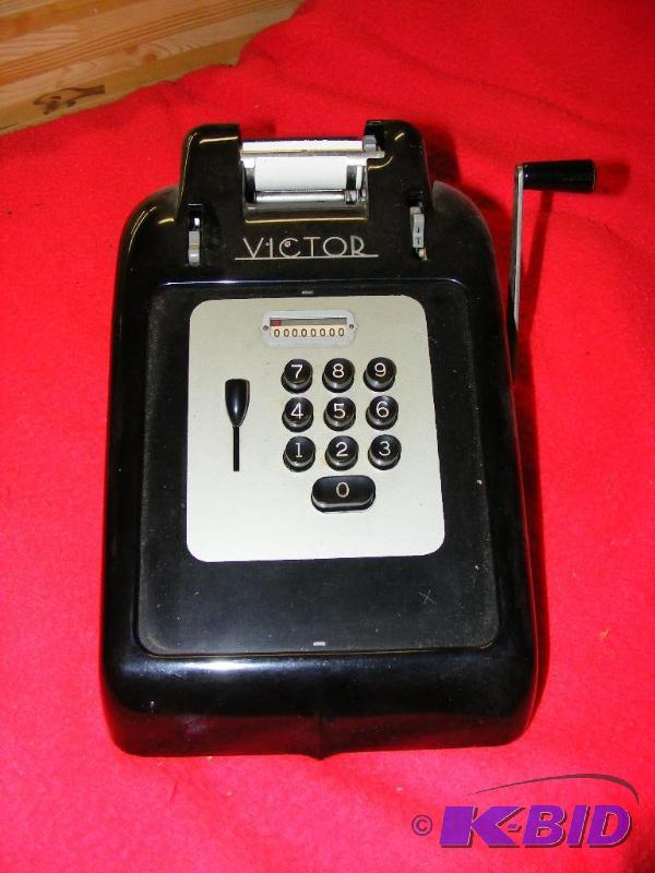 lot 203 image: Vintage Victor Adding Machine...