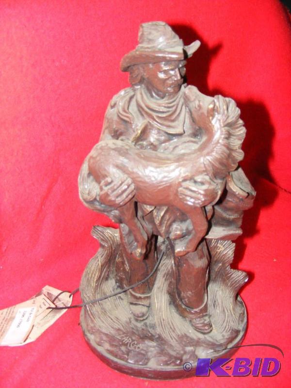 lot 223 image: Largo Original Western Sculpture, T...