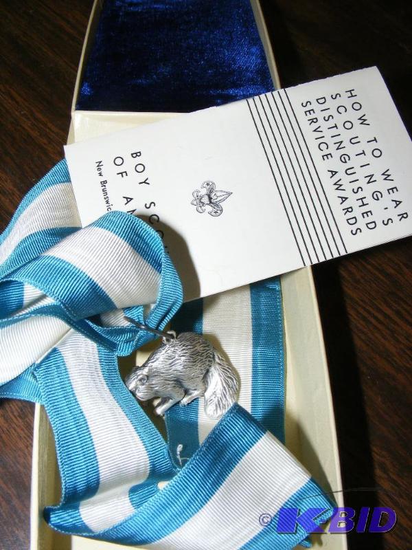 lot 244 image: The Silver Beaver Award, distinguis...