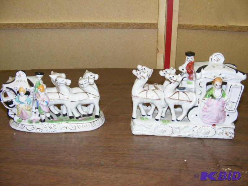 lot 253 image: Made in Japan Horse and Carriage Fi...