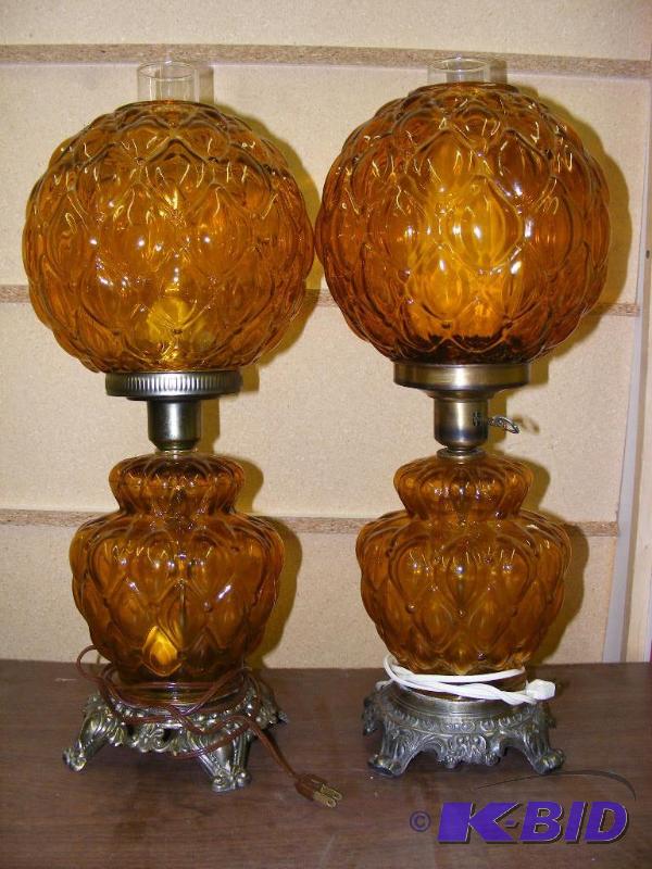 lot 256 image: Two Vintage Lamps, they are not an ...