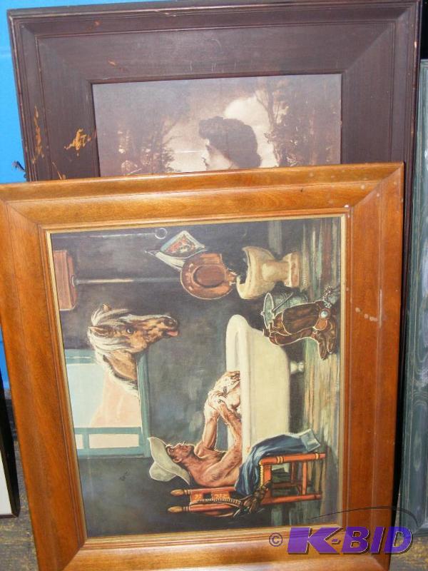 lot 283 image: Two Pictures, the one is marked Sir...