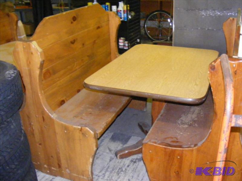 Wooden Restaurant Booths Back to Ba...