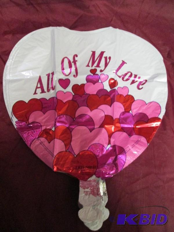 lot 131 image: Lot of 30 mylar balloons. All My L...