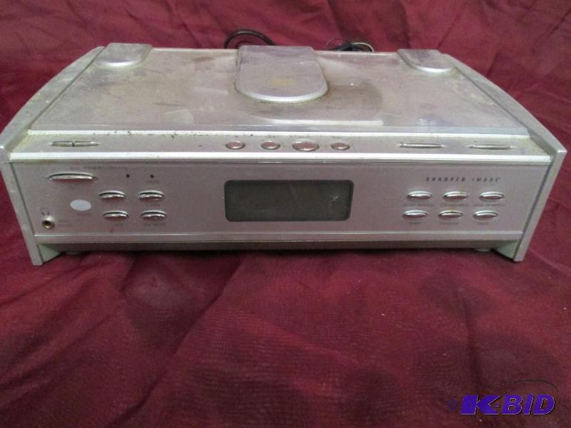 lot 185 image: Sharper Image single CD player....