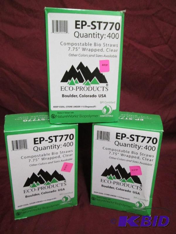lot 259 image: Lot of 3 boxes of 7.75 inch compost...