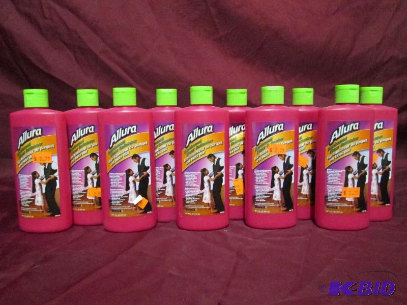 lot 263 image: Lot of 10 bottles of Allura hardwoo...