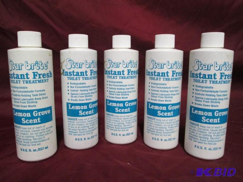 lot 266 image: Lot of 5 bottles of Star Brite Inst...