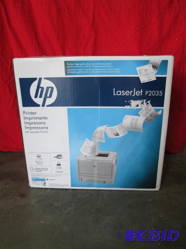 lot 30 image: HP LasterJet P2035. 16 MB Ram. This...