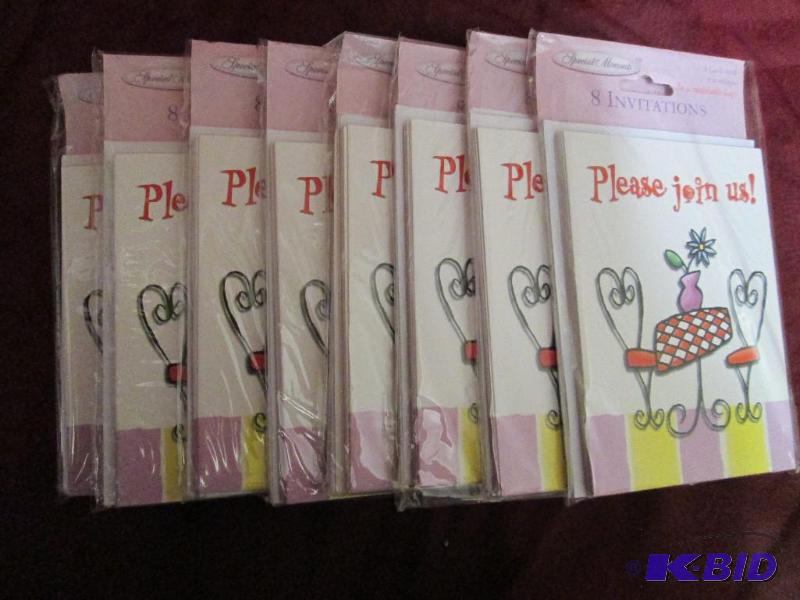lot 303 image: Lot of 8 packages of generic invita...