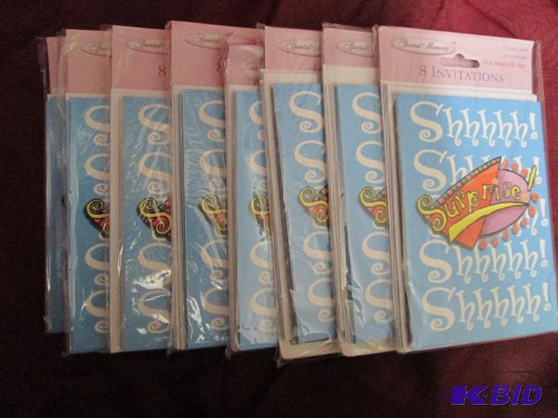lot 305 image: Lot of 8 packages of generic invita...
