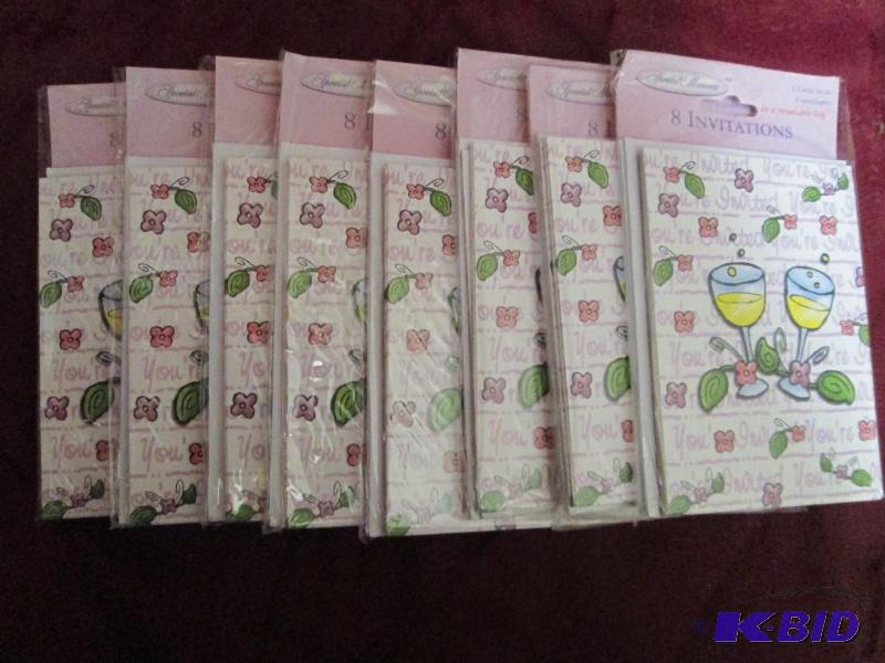 lot 306 image: Lot of 8 packages of generic invita...
