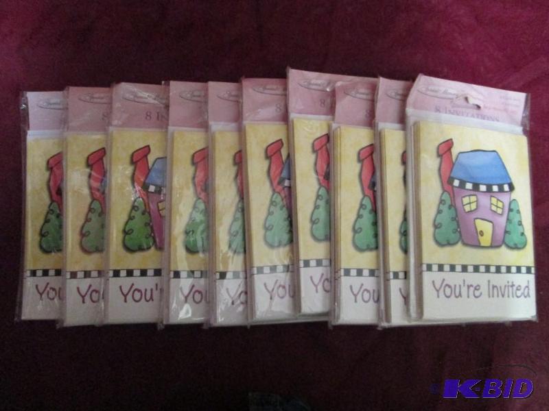 lot 317 image: Lot of 8 packages of generic invita...
