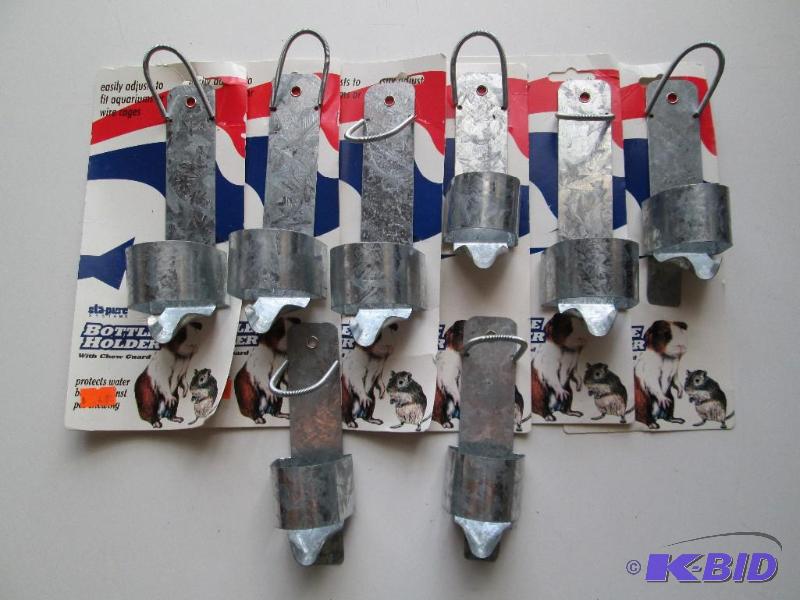 lot 32 image: Lot of 8 Sta-Pure bottle holders fo...