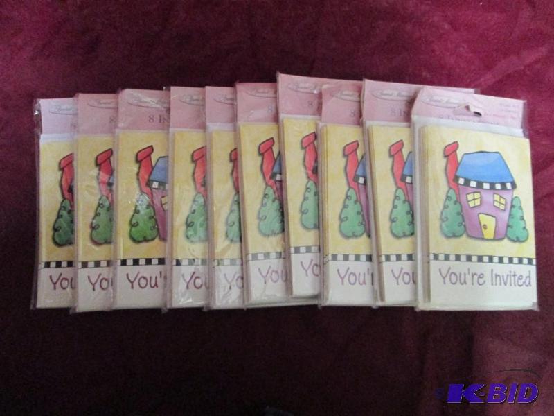 lot 320 image: Lot of 8 packages of generic invita...
