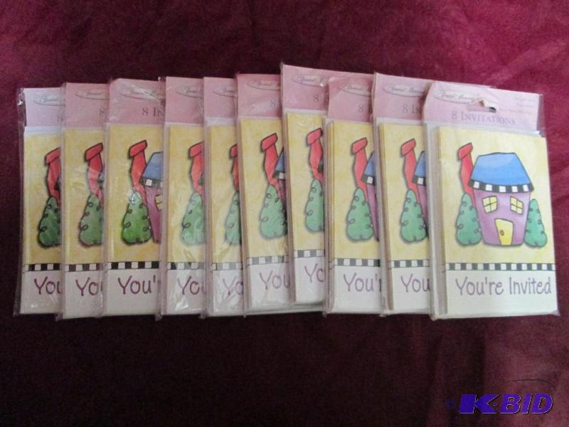 lot 321 image: Lot of 8 packages of generic invita...