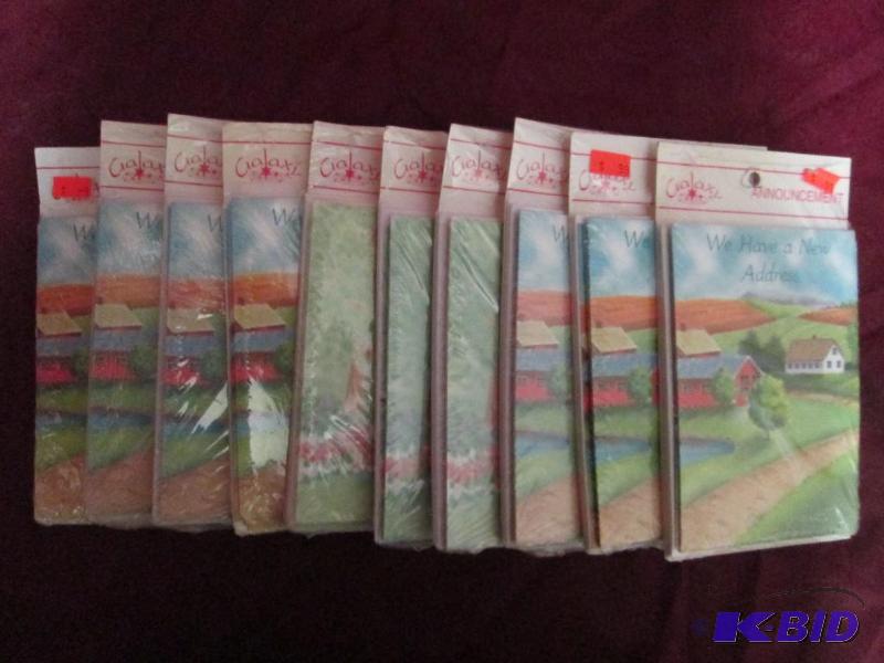 lot 328 image: Lot of 10 packages of New Address...