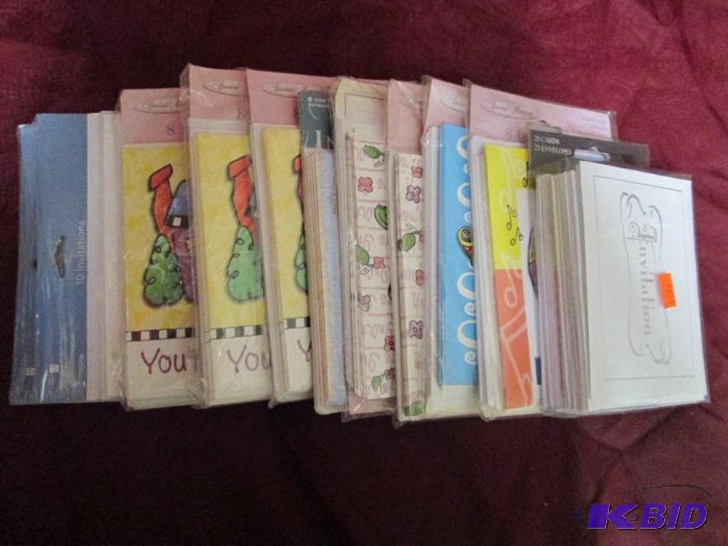 lot 387 image: Lot of 10 assorted packages of invi...