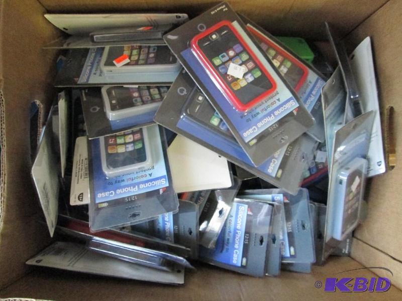 lot 56 image: Lot of approximately 40 silicone ph...