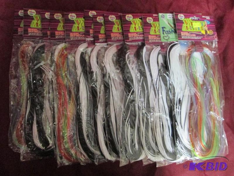 lot 75 image: Lot of 12 WeaveMaster cording for b...