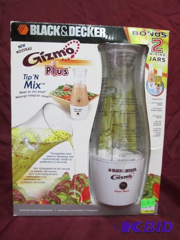 lot 81 image: Black & Decker Gizmo Plus mixer...