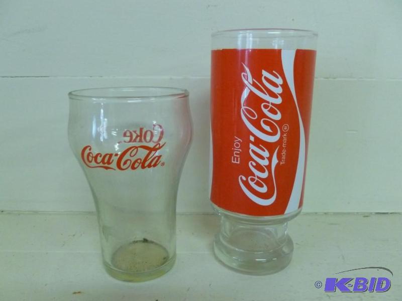 Lot of two collectible Coca-Cola so...