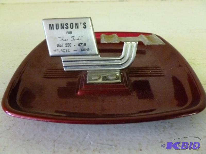 Vintage Munsons Fine Feeds Melrose...