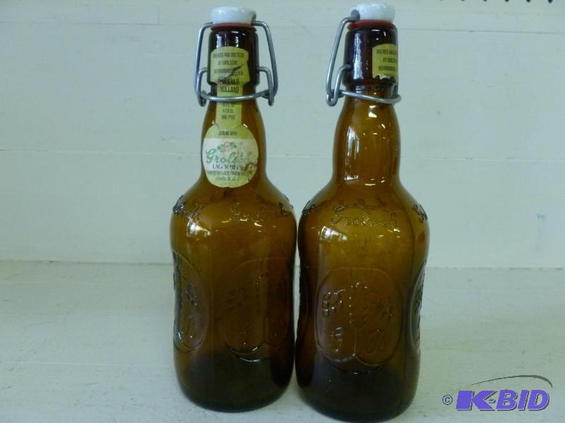 Lot of two collectible Grolsch embo...