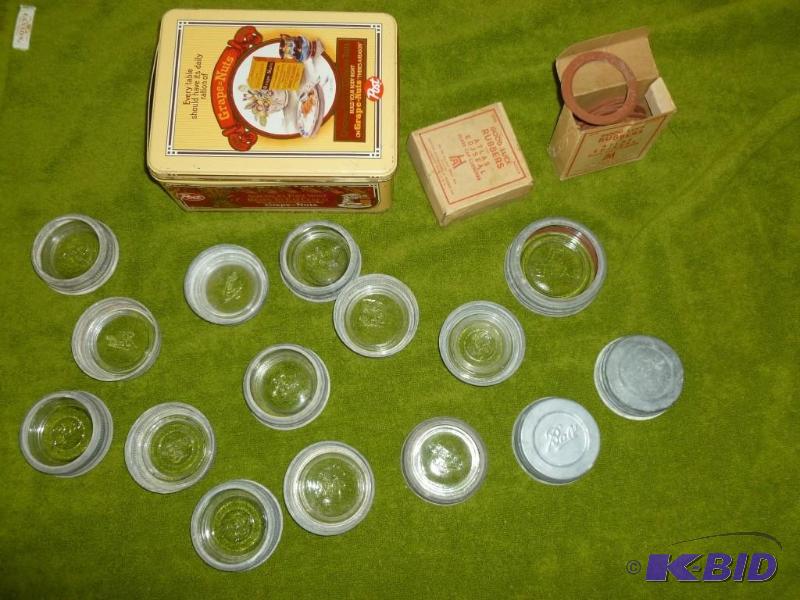 Large lot of vintage Ball zinc scre...