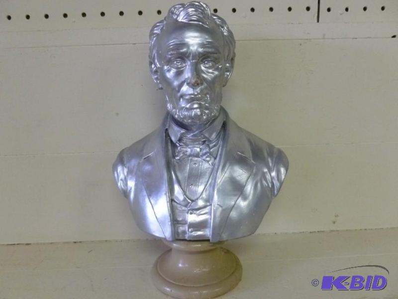 Large Vintage Abraham Lincoln cast ...