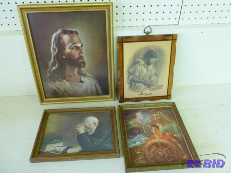Lot of four nice religious pictures...