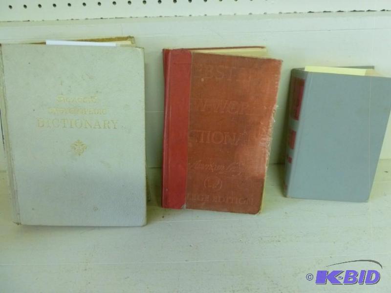 Lot Of Three Books - Websters New ...