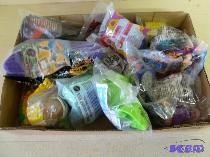 Large lot of brand new happy meal t...