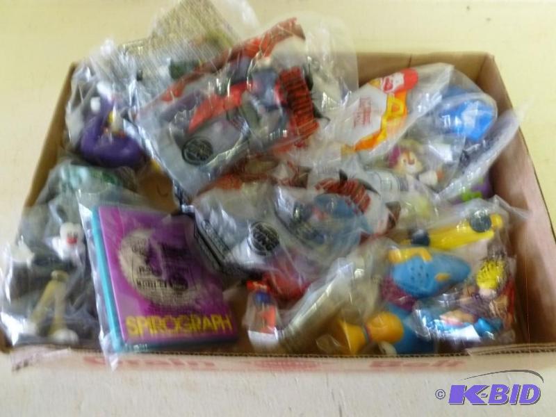 Large lot of brand new happy meal t...