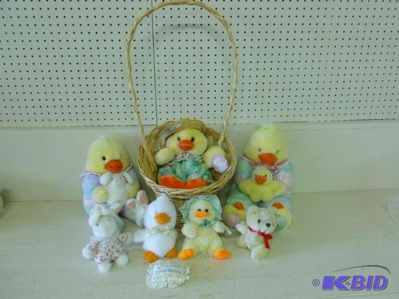Large Easter basket filled with rel...