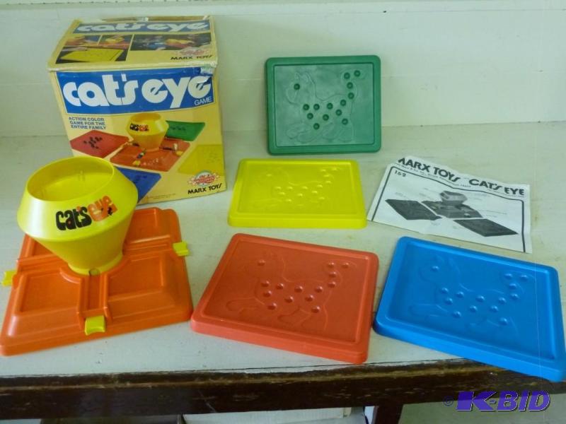 Marx Toys Cats Eye Game, comes in ...