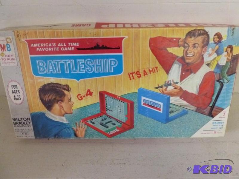 Vintage 1967 Milton Bradley Battles...