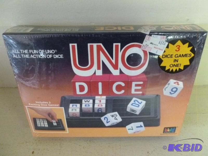 Uno Dice Game, new in the box....
